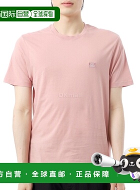 韩国直邮CP COMPANY 30/1 球衣徽标贴片T恤 (18CMTS031A 005100W