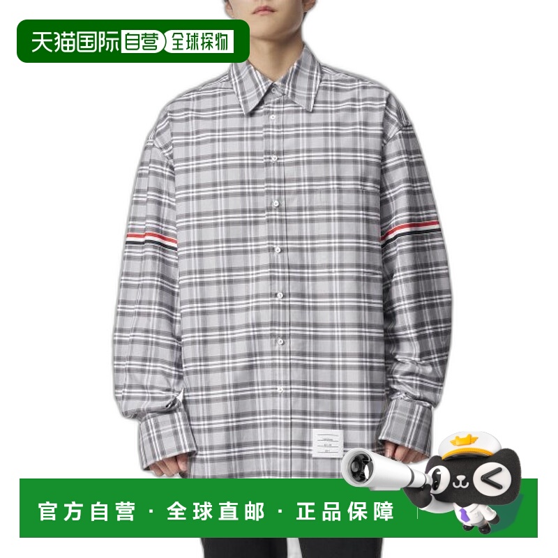 韩国直邮THOM BROWNE 男衬衫男士MWL389AF0356035FW23 FRINGE OF