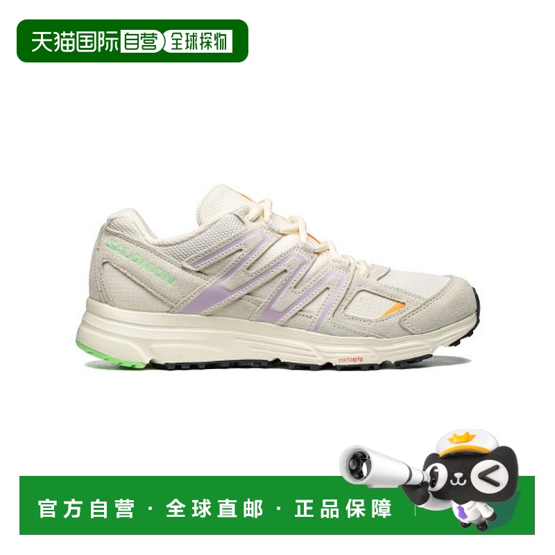 韩国直邮SALOMON  公用休闲鞋X-MISSION 4 SUEDE - VANILLA/ORCHI