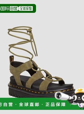 韩国直邮DR.MARTENS马丁博士正品沙滩鞋男款Nartilla Muted Olive