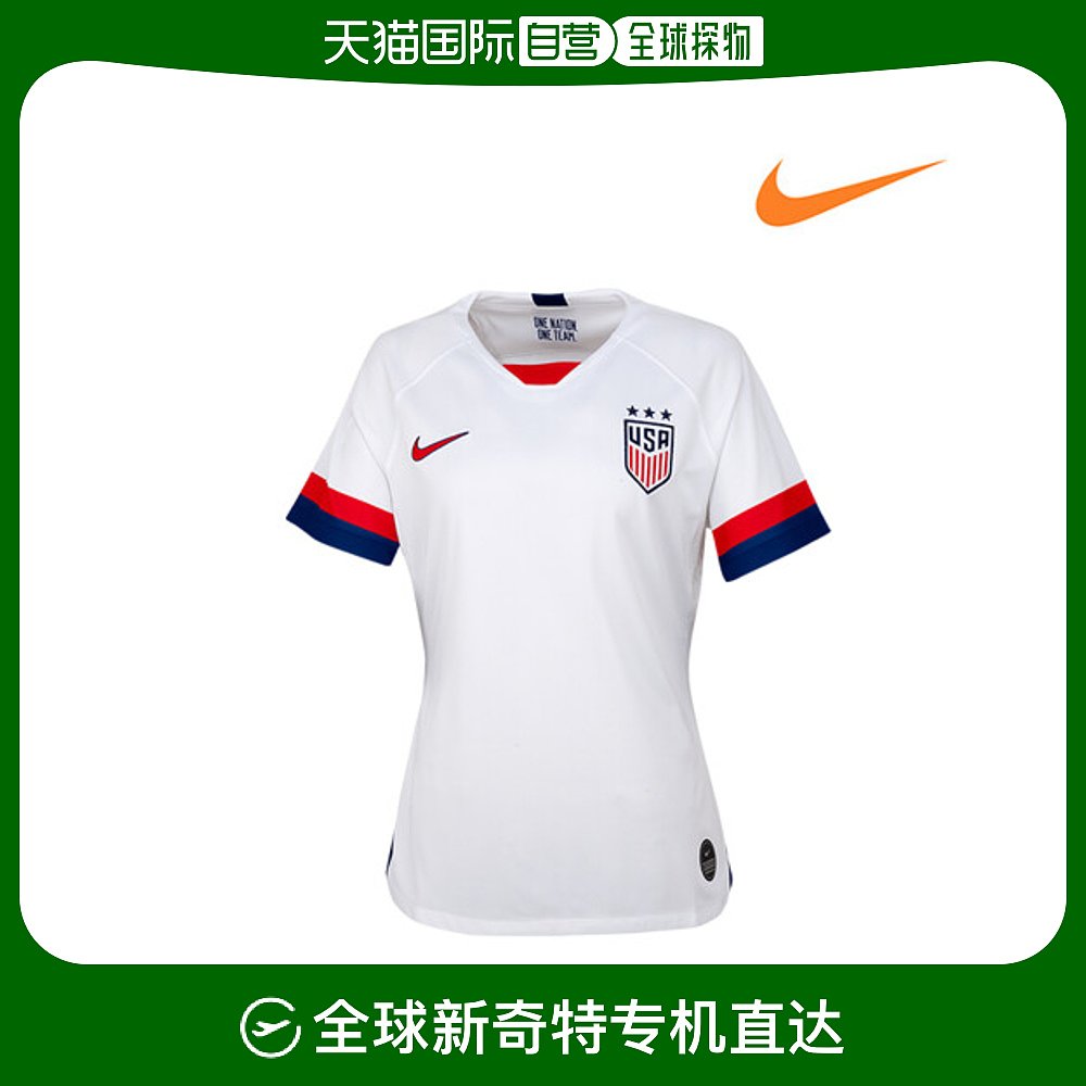 韩国直邮[NIKE]女士 USA BRT足球短袖 T恤