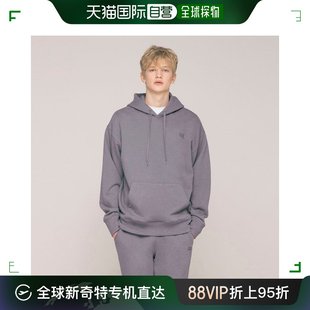 ESSENTIAL PURPLE 连帽衫 韩国直邮BARREL UNISEX HOODIE 男士 LOGO