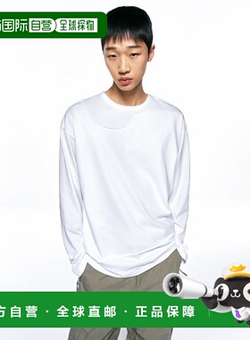 韩国直邮INSILENCE设计师款通用日常休闲宽松时尚T恤IM2C4TO02WH