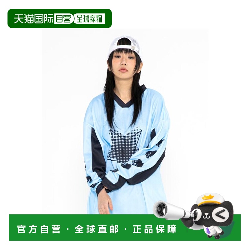 韩国直邮XTONZ 男士T恤 XTT064BL 时尚潮流 透气舒适