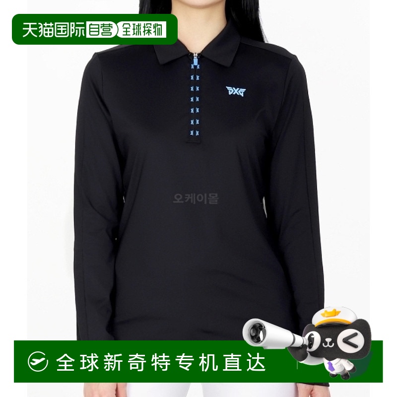 韩国直邮PXG WF23ATP2-47 男士长袖徽标饰带Polo衫 比赛服 上装 2