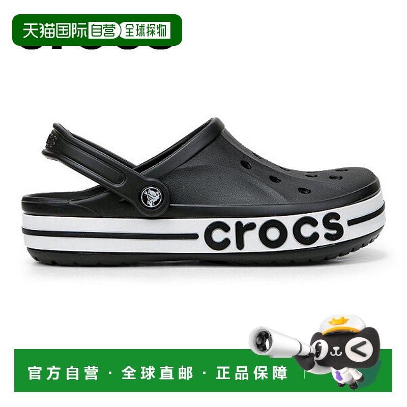 韩国直邮crocs [Crocs] Unisex Bayaband Clogs Black/White 2050