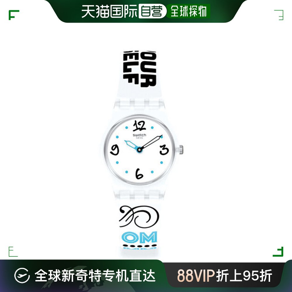 韩国直邮[Swatch] 手表 女士 JELL 蓝色 FEATHER LW171 手表 欧美腕表 原图主图