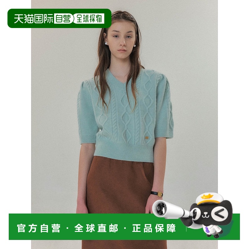 韩国直邮LEMEME法式新款浪漫休闲复古气质女款毛衣306094858