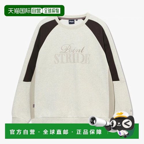 韩国直邮FILA Wheela 磨毛图案毛衣 FS254PO01X002290