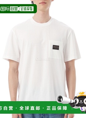 韩国直邮DEUS 露台口袋 T 恤 (DMP251071-VWH)新款