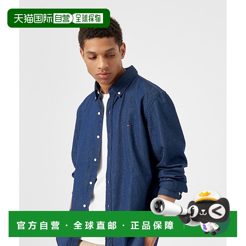 韩国直邮TOMMY HILFIGER 男士男衬衫T12D6WSH010MT10GY