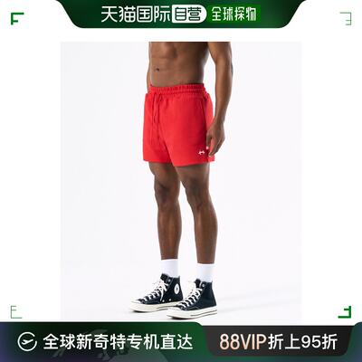 韩国直邮HDEX 男士短裤Lettering SweatShorts Red H242ULRHP390R