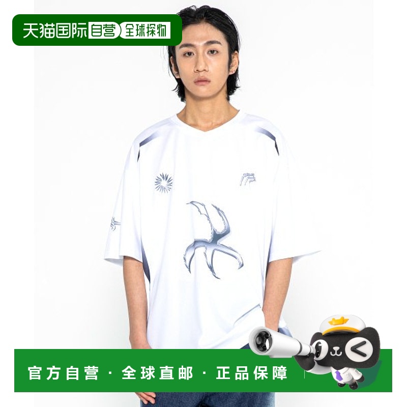 韩国直邮XTONZ 男士T恤xtt091WH高档 时尚百搭舒适 简约 高级感