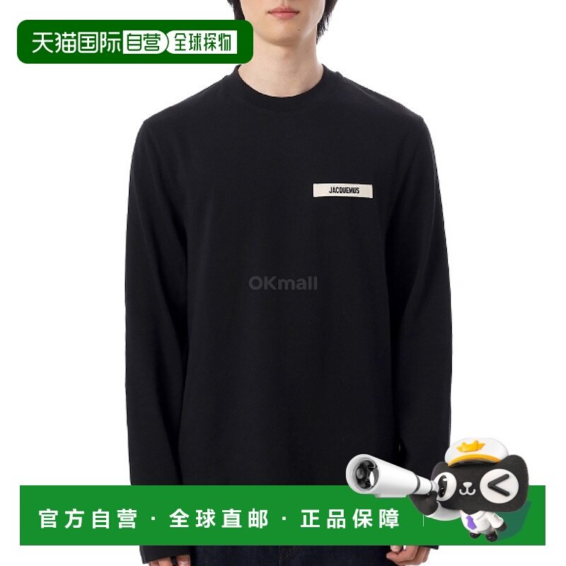 韩国直邮JACQUEMUS 粗粒纹 T 恤 (TSM00570AJ00226) 长袖上衣990