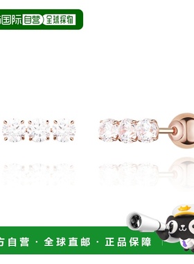韩国直邮STONEHENGE 女士耳钉 SAG-24D33U-S4RCG00 14k 单只礼物