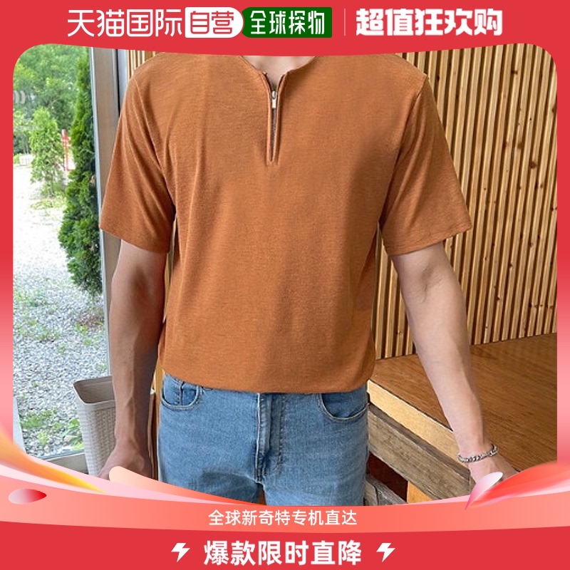 韩国直邮[JOGUNSHOP] [JOGUNSHOP] Jogun Shop Nordem Half Zip U 男装 T恤 原图主图