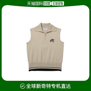 GOLF 女士棉马甲Buckets Point M4122PK 韩国直邮MALBON Knit Vest