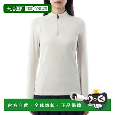 韩国直邮J.LINDEBERG Cindy 四分之一拉链中层 (GWJS12058-U029)