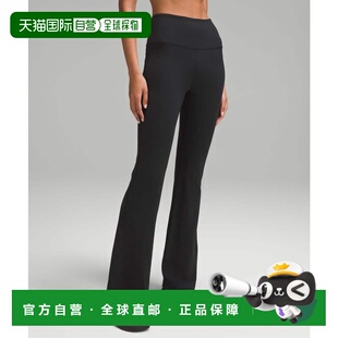 韩国直邮lululemon Groove 长裤 SHR Flare *Nulu - BLK喇叭裤