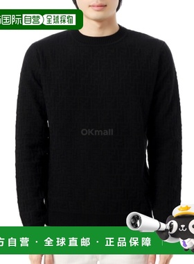 韩国直邮FENDI 棉质针织 (FZX091 AUW0 F0QA1) 圆领针织针织衫