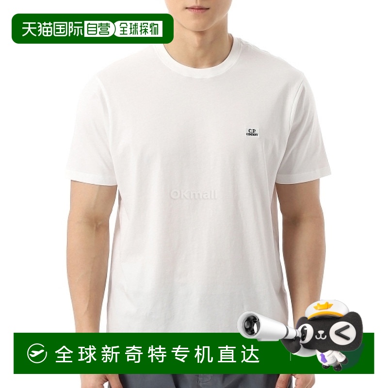 韩国直邮CP COMPANY 30/1 球衣徽标贴片 T 恤 (18CMTS031A 005100