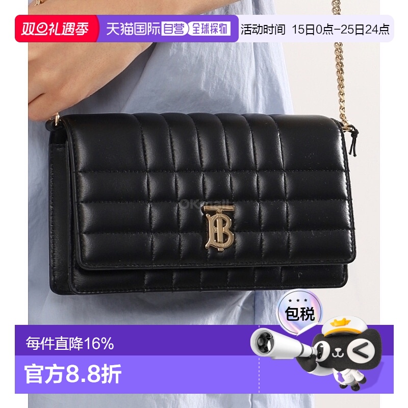 韩国直邮burberry博柏利Lola萝拉包女款链条单肩包羊皮斜挎包