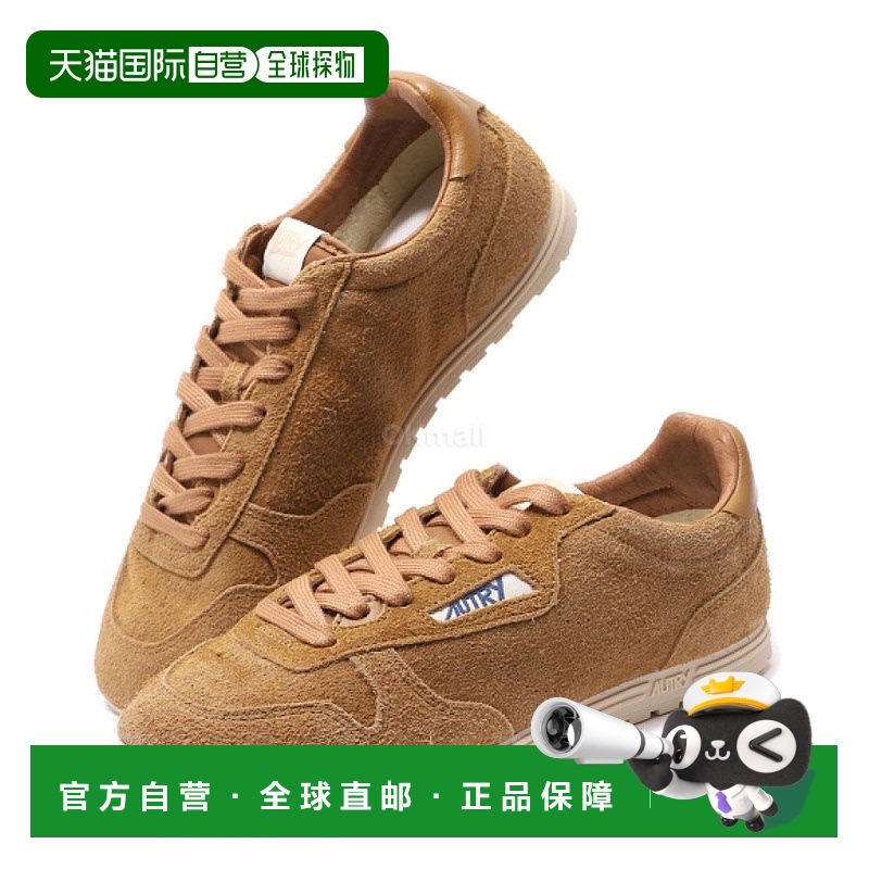 韩国直邮AUTRY男款WINDWPIN绒面复古低帮休闲鞋百搭新款WSLW PB04