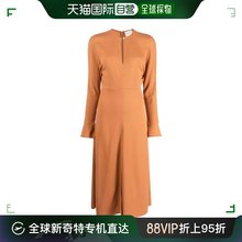 韩国直邮FORTE FORTE23FW中长连衣裙女11043MYDRESS 46605PINK