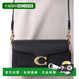 韩国直邮COACH CY201 B4 黑色 斜挎包蔻驰信封包
