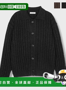 韩国直邮MIMTHEWARDROBE男士开衫M222CA1BK WOOL BOUCLE CARDIGAN