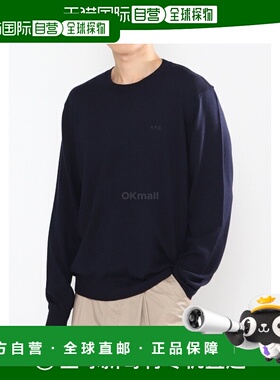 韩国直邮A.P.C WVAWM H23285 IAK 圆领哑光标志针织衫