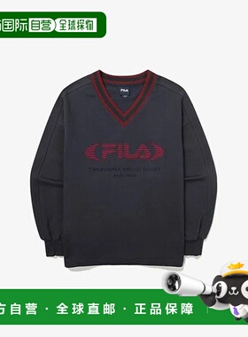 韩国直邮FILA Wheelaginfalti KQC FS2POG3151F-IDO 女士 V 领徽