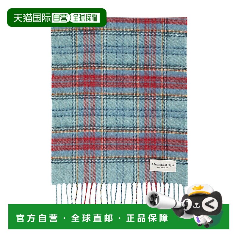 1h可退 韩国直邮johnstons of elgin  围巾披肩羊绒