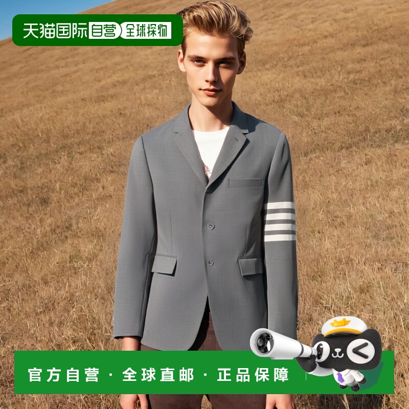 韩国直邮THOM BROWNE 夹克男士MJC001A06146035SS22 4 BAR CLASSI