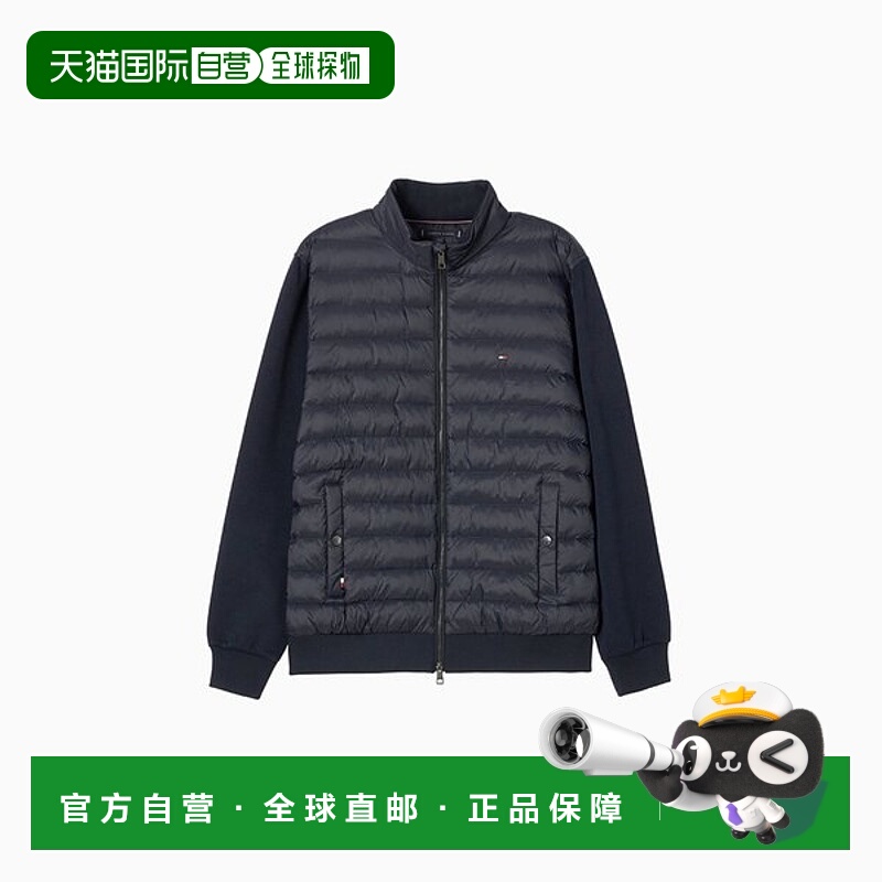韩国直邮TOMMY HILFIGER T12F6TKJ070MT1DW5 混合媒介立领夹克