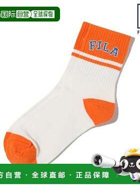 韩国直邮FILA ScanLine 拼色中筒袜 FS3SCD5319X_ORE