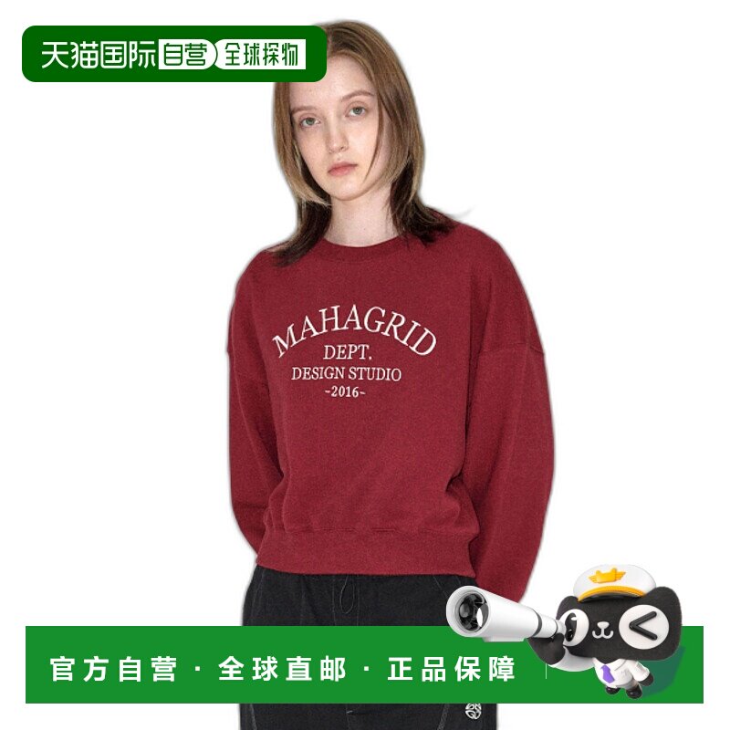 韩国直邮MAHAGRID 女士女士卫衣/绒衫MG2EFFM468ABG ARCH DEPT CRO