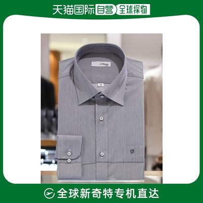 韩国直邮[dupont shirt] 男性基本条纹长袖衬衫 (SE3FM12LS705SNY