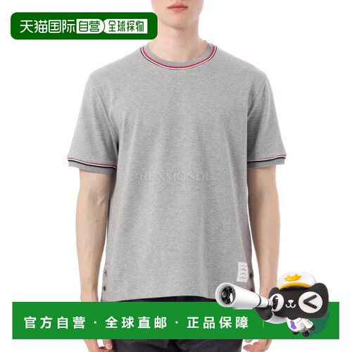 韩国直邮Thom Browne 棉质米兰条纹T恤（MJS231A J0055 055）