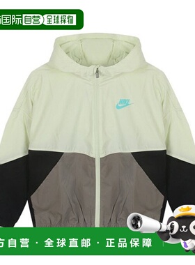 韩国直邮NIKE 耐克风衣NQK A243JK122P-YE 雪佛龙风衣