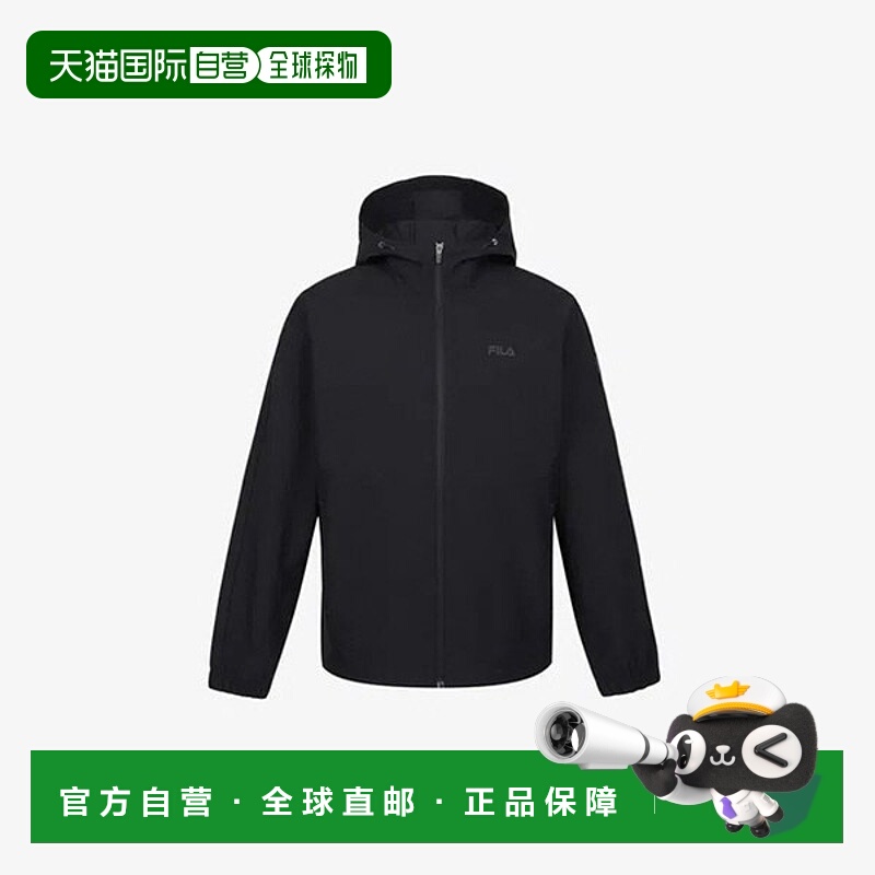 韩国直邮FILA Wheelaround Windbreaker PQF fs2JKG3201U-BLK Str