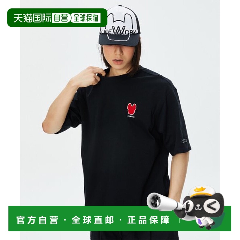 韩国直邮LIFEWORK 公用男士T恤LW232TS120新款纯棉男装