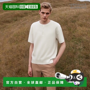 休闲保暖 韩国直邮SPAO 百搭 男针织SPKWE24M07时尚 高级感 男士