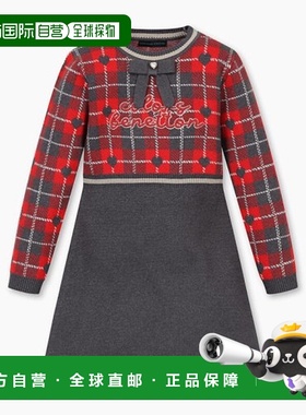 韩国直邮BENETTON儿童童装连衣裙QAOP03341RD