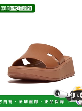 韩国直邮FITFLOP 女士女鞋F-Mode Raw-Edge Leather Flatform H-Ba