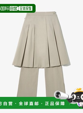 韩国直邮FILA FILA 女式裙摆分层运动裤 FS253WP01F001-260