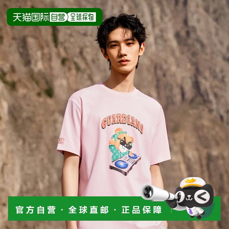 韩国直邮MLB 正品男士T恤3ATSE0143-45PKL高档舒适 时尚简约百搭