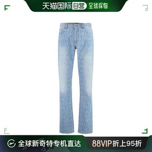 男10078371A07661 韩国直邮VERSACE23FW牛仔直筒裤 1D380DENIM