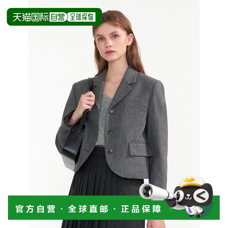 韩国直邮NOTHING WRITTEN正品女士精品301886121Dain crop wool j