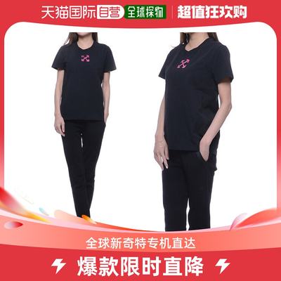 韩国直邮Offwhite T恤 (乐天百货)女士 ARROW 短袖T恤 (OWAA049R2